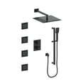 thumbnail image 1 of ZLINE Crystal Bay Thermostatic Shower System with Body Jets in Matte Black (CBY-SHS-T3-MB), 1 of 7