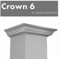 thumbnail image 1 of ZLINE CM6-KB/KL2/KL2 Stainless Steel Crown Molding Wall Range Vent Hood Addition, 1 of 4