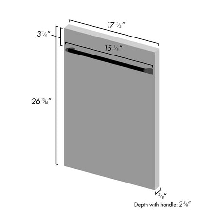ZLINE - 18" Compact Top Control Built-In Dishwasher with Stainless Steel Tub, 40 dBa - Stainless steel