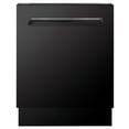 thumbnail image 1 of ZLINE 24" Tallac Series 3rd Rack Tall Tub Dishwasher in Black Stainless Steel with Stainless Steel Tub, 51dBa (DWV-BS-24), 1 of 5