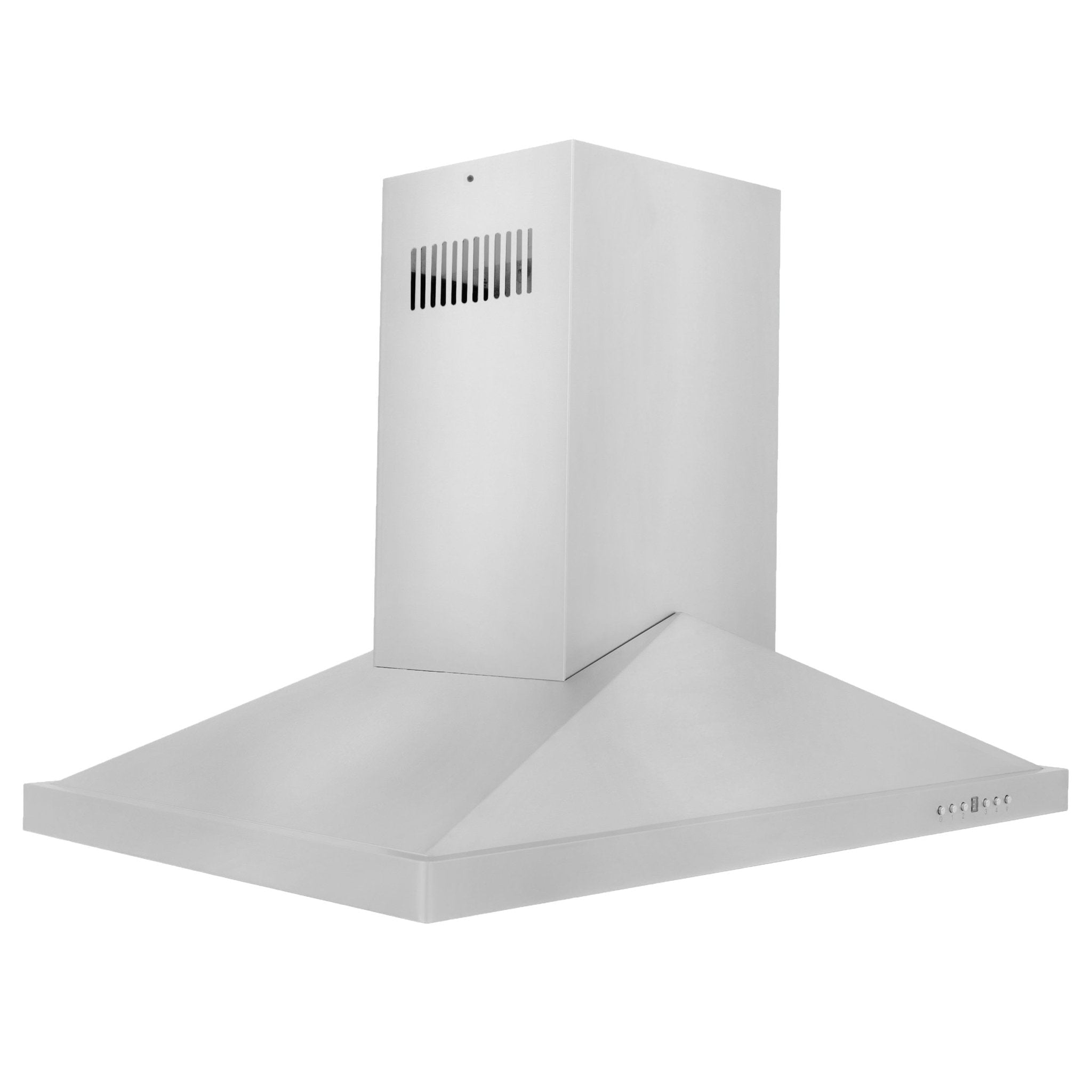 36'' Brushed Stainless Steel Convertible Island Range Hood