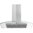 thumbnail image 1 of ZLINE 30 in. Island Mount Range Hood in Stainless Steel & Glass (GL5i-30), 1 of 5