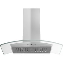 ZLINE 30 in. Island Mount Range Hood in Stainless Steel & Glass (GL5i-30)