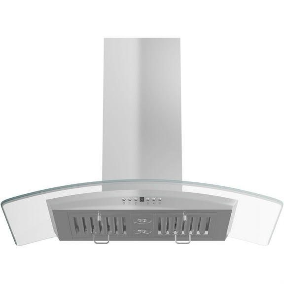 ZLINE 30 in. Island Mount Range Hood in Stainless Steel & Glass (GL5i-30)