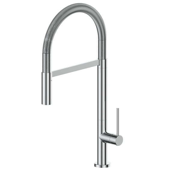 ZLINE Incline Kitchen Faucet in Brushed Nickel (INC-KF-BN)