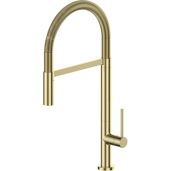 ZLINE Incline Kitchen Faucet in Polished Gold (INC-KF-PG)