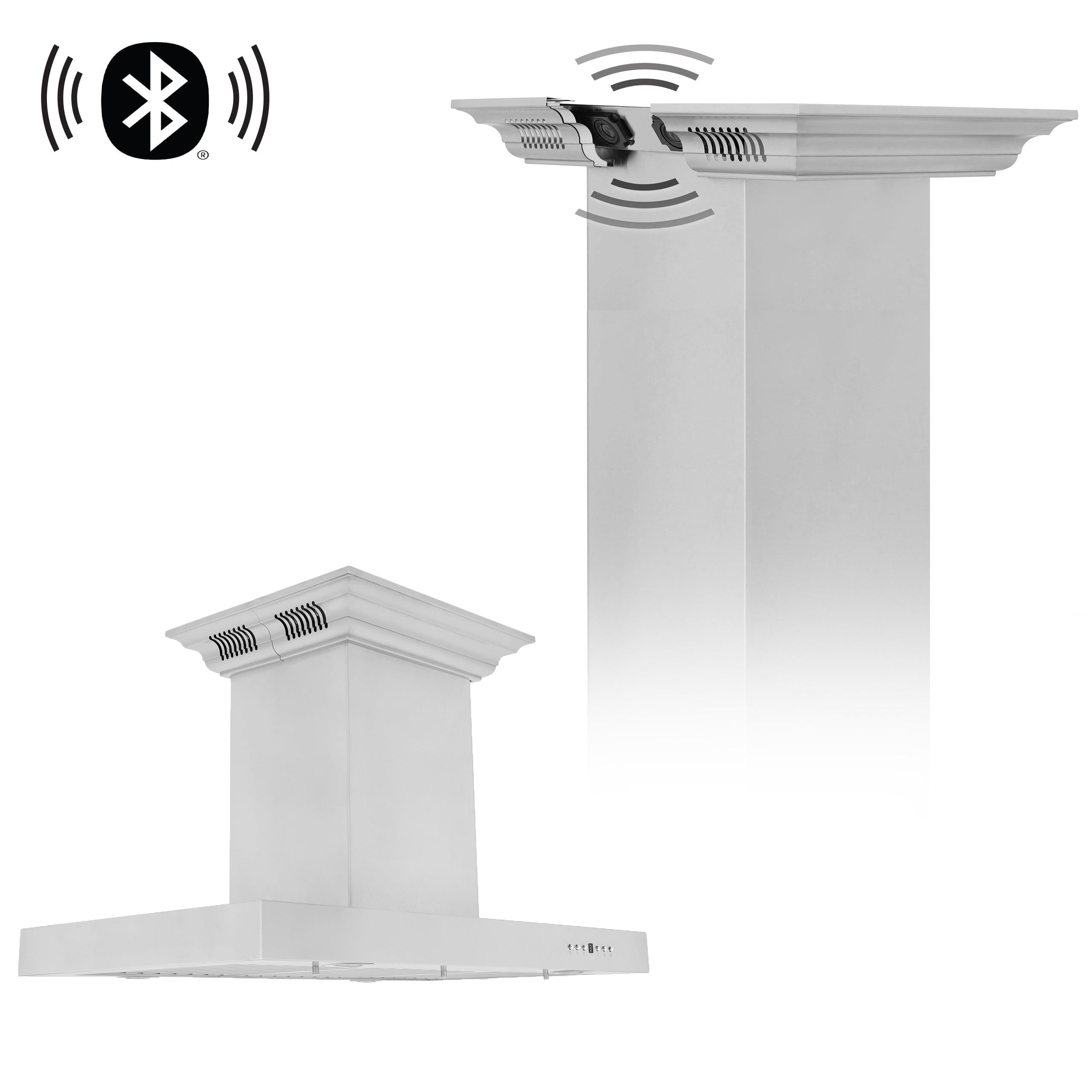 ZLINE KITCHEN AND BATH KE2ICRNBT42 ducted hood