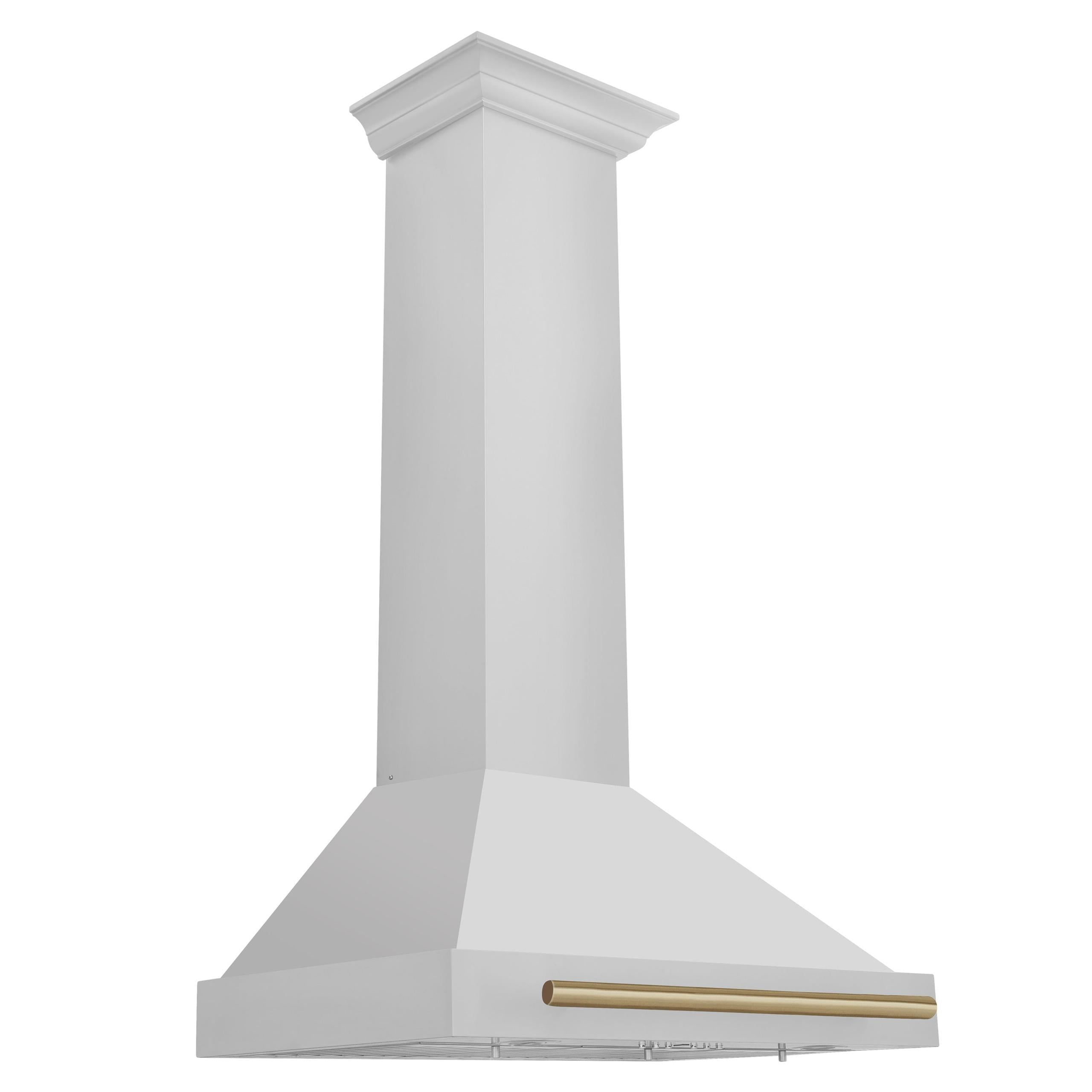 Champagne Bronze 30" Convertible Wall Mounted Range Hood