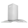 thumbnail image 1 of ZLINE 36 in. Wall Mount Range Hood in Stainless Steel & Glass (KN4-36), 1 of 5