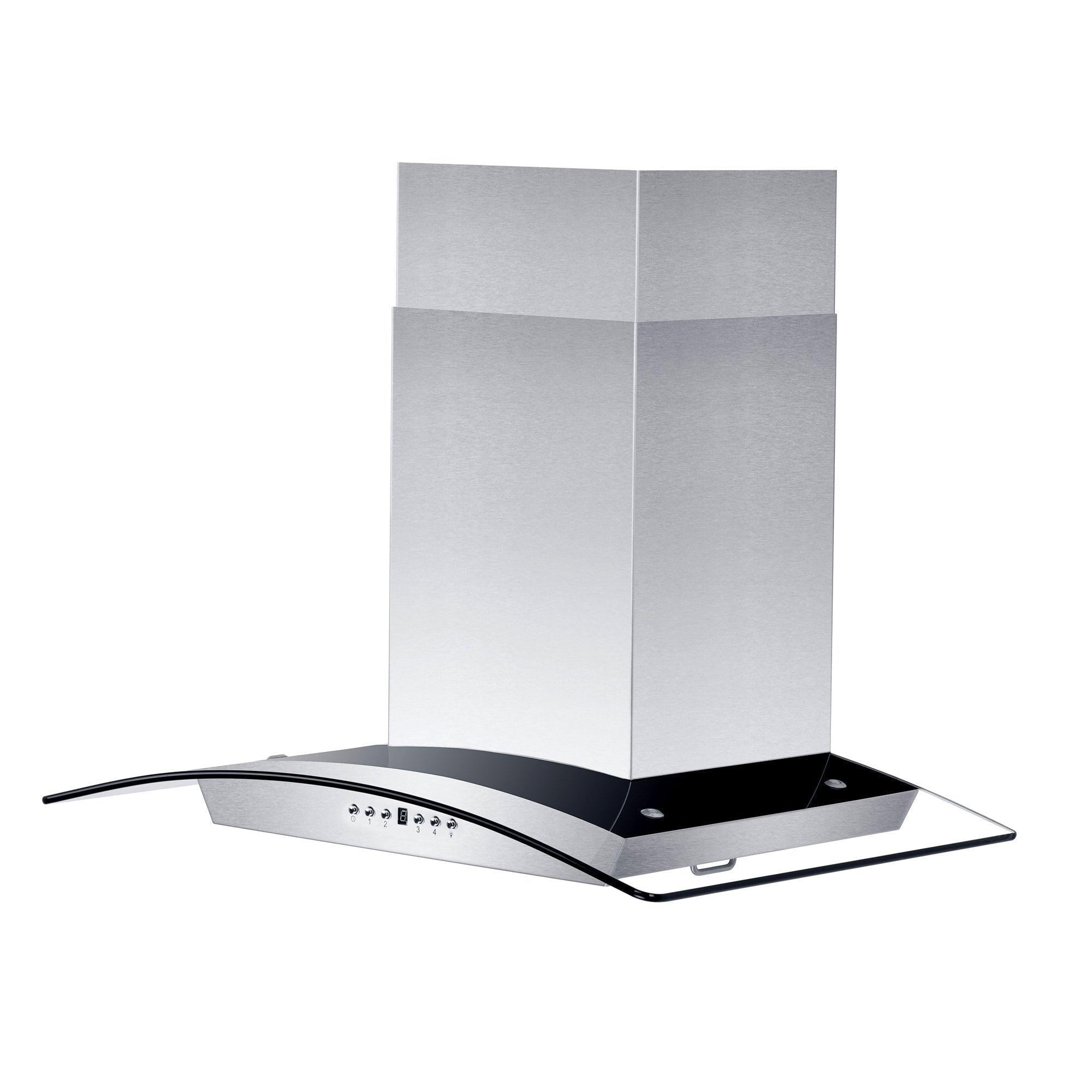 ZLINE 30 in. Wall Mount Range Hood in Stainless Steel & Glass (KZ