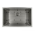 thumbnail image 1 of ZLINE Meribel 30 Inch Undermount Single Bowl Sink in Stainless Steel (SRS-30), 1 of 5