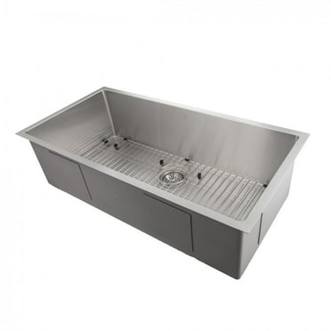 ZLINE Meribel 33 Inch Undermount Single Bowl Sink in Stainless Steel (SRS-33)
