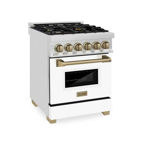 ZLINE KITCHEN AND BATH RAZWM24CB professional gas range