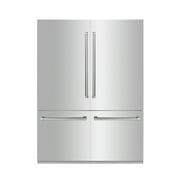 ZLINE KITCHEN AND BATH RBIV30460 french door built in refrigerator
