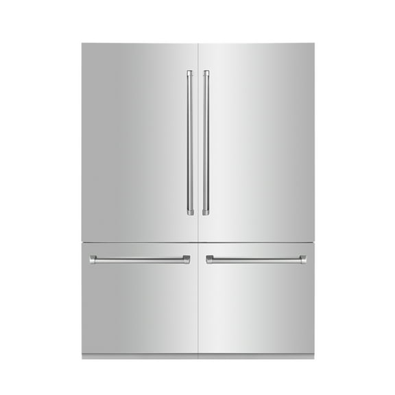 ZLINE KITCHEN AND BATH RBIV30460 french door built in refrigerator