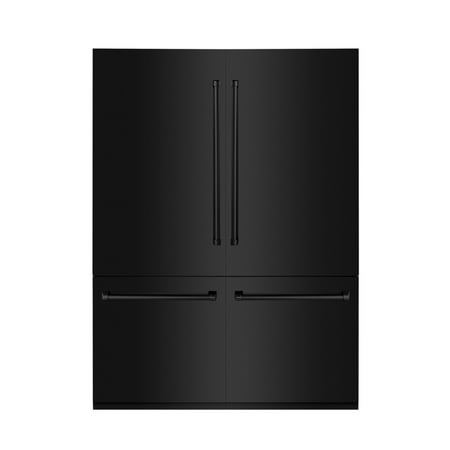 ZLINE KITCHEN AND BATH RBIVBS60 french door built in refrigerator