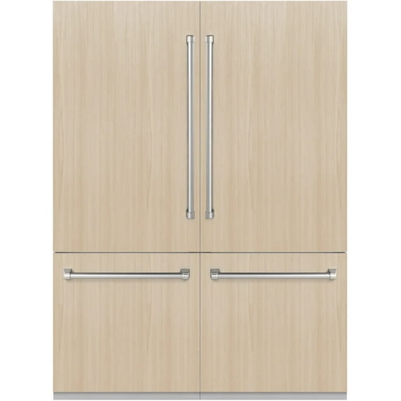 ZLINE RBIV60 32.2 Cu. Ft. Panel Ready 4-Door French Door Refrigerator