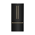 thumbnail image 1 of ZLINE KITCHEN AND BATH RBIVZBS36CB french door built in refrigerator, 1 of 5