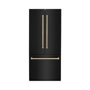 ZLINE KITCHEN AND BATH RBIVZBS36CB french door built in refrigerator
