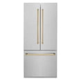 thumbnail image 1 of ZLINE KITCHEN AND BATH RBIVZSN36G french door built in refrigerator, 1 of 5