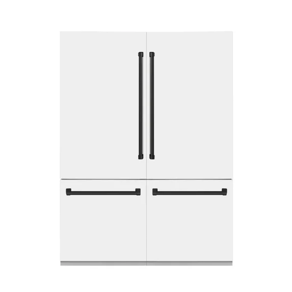 ZLINE KITCHEN AND BATH RBIVZWM60MB french door built in refrigerator