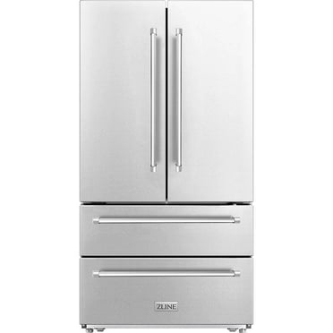 ZLINE RFM36 22.5 Cu. Ft. Stainless Steel Freestanding French Door Refrigerator