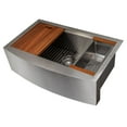 thumbnail image 1 of Zline Slsap-33 33" Undermount Single Basin Stainless Steel Kitchen Sink - Stainless Steel, 1 of 7