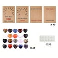 thumbnail image 1 of ZLKMQM Valentines Day Gifts for Teens- 40 Pack Valentines Cards with Heart-Shape Gems - Valentine Crystals Rock Gift Exchange for Boys Girls Class Classroom School Party Favor, 1 of 4