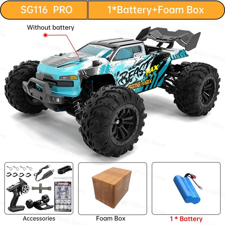 ZLL SG116 MAX/PRO 4WD RC CAR 1:16 High Speed RC Off-Road Car