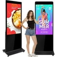 thumbnail image 1 of RDYMONKEY 43" Floor Standing Digital Signage Kiosk - FHD IPS Touch Screen, Android 11 OS, Commercial Advertising Display with Logo Customization, 1 of 15