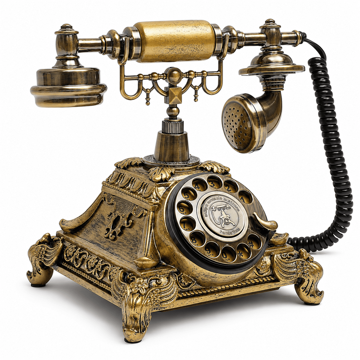 RDYMONKEY Retro Audio Guest Book Phone - Record Voice Messages for Wedding, Birthday & Special Events, Vintage Keepsake Gift with 8GB Storage, 120H Recording