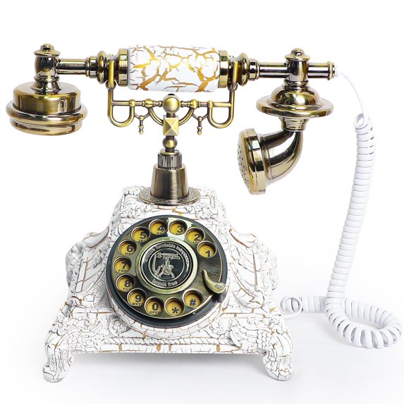 RDYMONKEY Retro Audio Guest Book Phone - Vintage Voice Recorder for Weddings, 8GB Storage, 120H Recording, Party Message Keepsake, USB Audio Souvenir