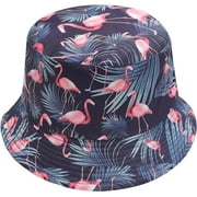 ZLYC Unisex Cute Print Bucket Hat Summer Travel Fisherman Cap for Women Men Teens