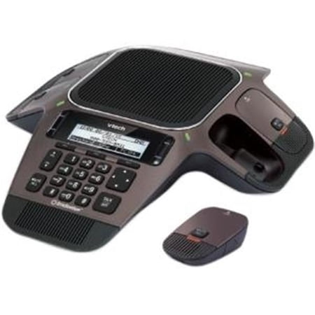 ZM6793 ErisStation SIP Conference Phone with Four Wireless Microphones - Gun Metal