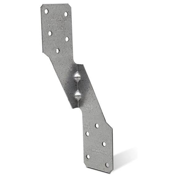 ZMAX Galvanized Joist Hangers - 18-Gauge Steel Tie (100 Pack) - For Joists, Rafters & Beams - Wind/Seismic Ties - Strong-Drive Screw Compatible