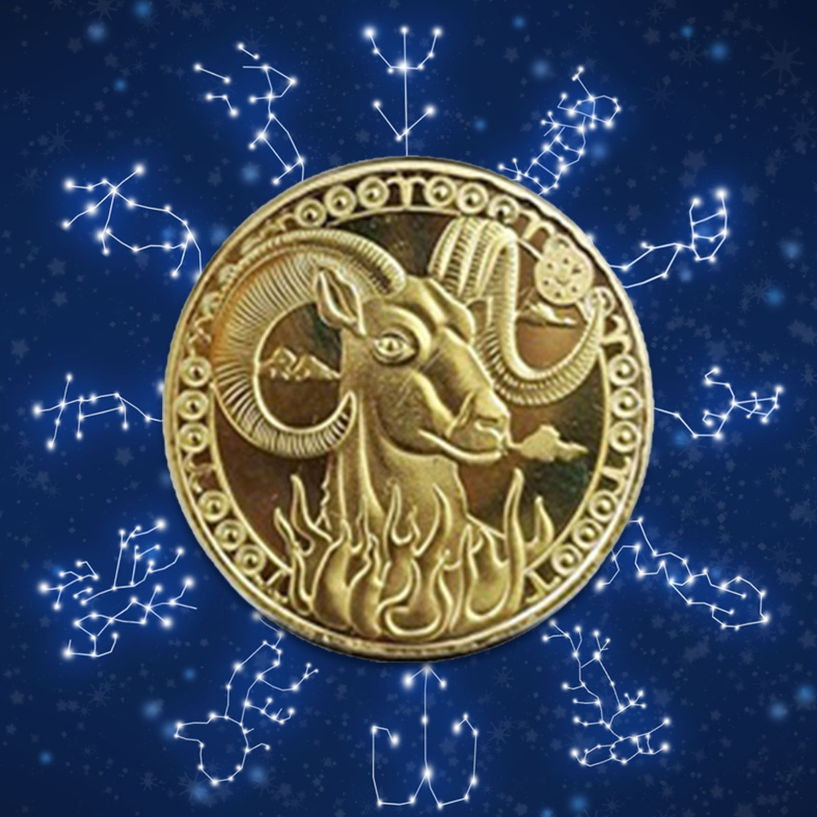 ZMAXNSUR Tooth Fairy Wish Play 12 Zodiac Zodiac Metal Crafts