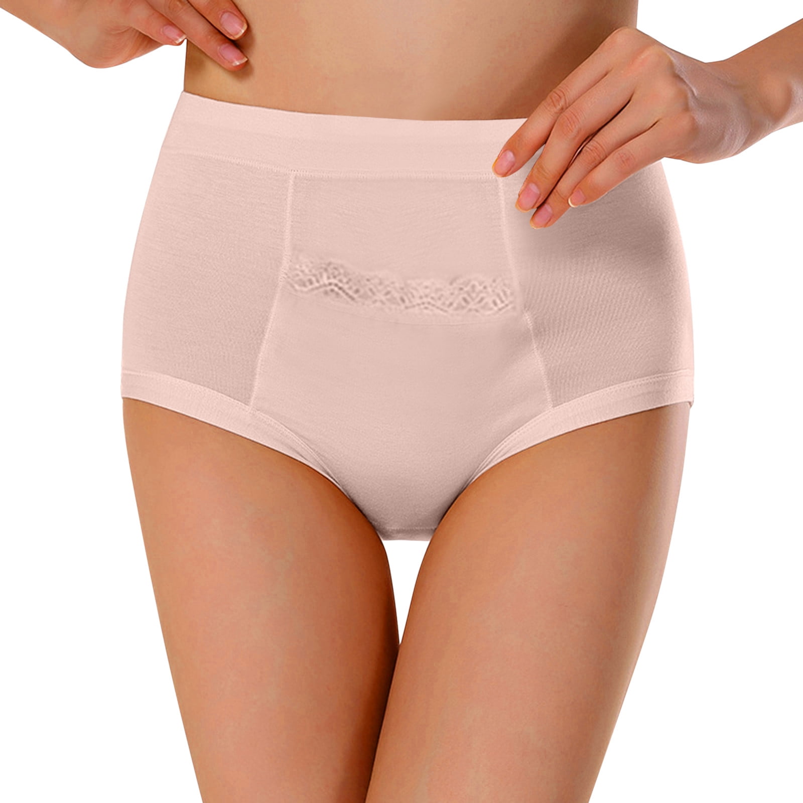 ZMHEGW 12 Packs Womens Underwear Seamless Menstrual Pocket Pocket High  Waist Anti Leakage Pants Panties 
