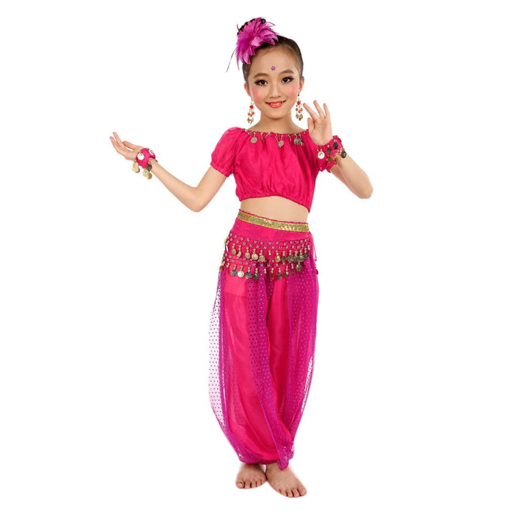 ZMHEGW Baby Girl Outfit Handmade Belly Dance Costumes Belly Dancing