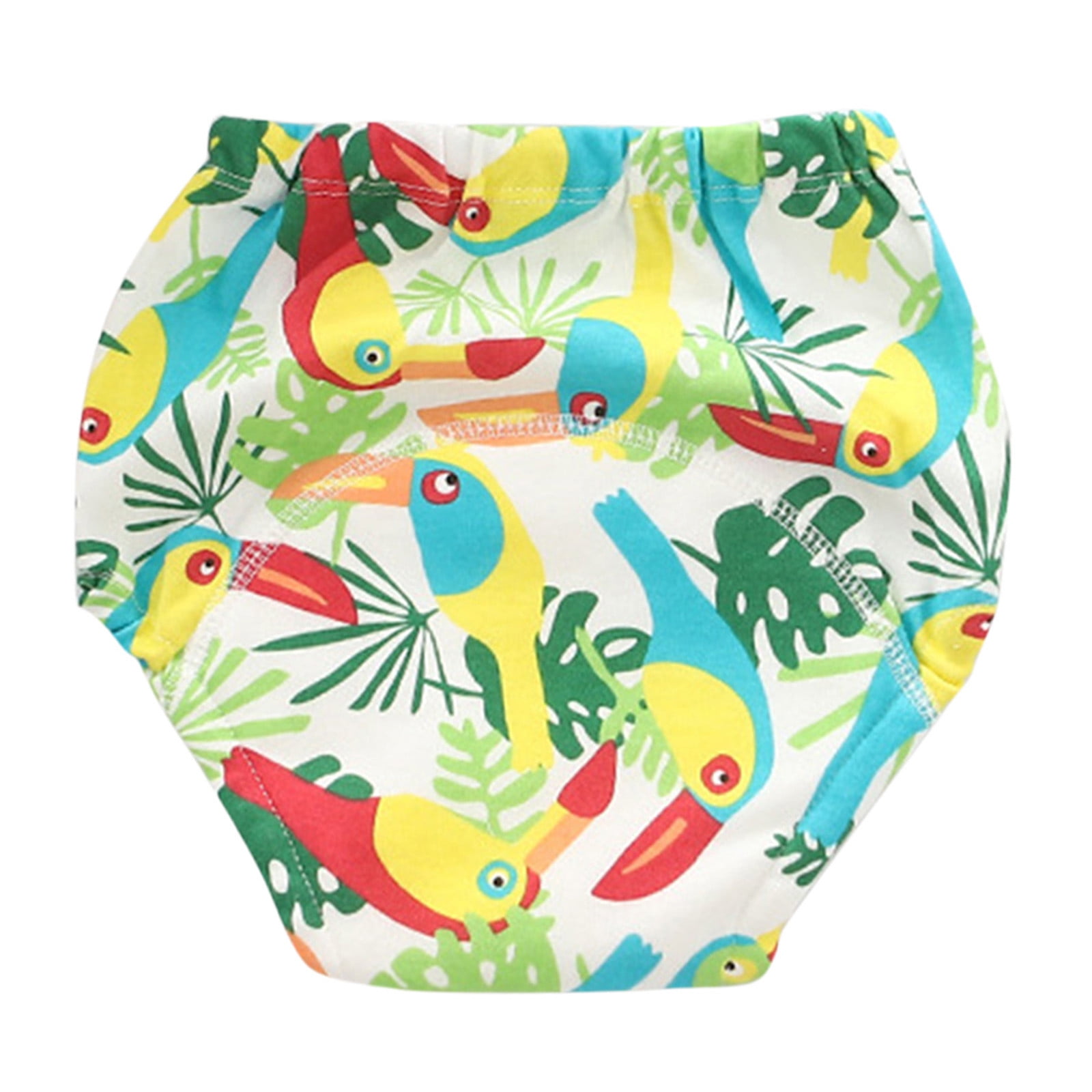 ZMHEGW Born Unisex Cotton Reusable Potty Training Underwear Nappies