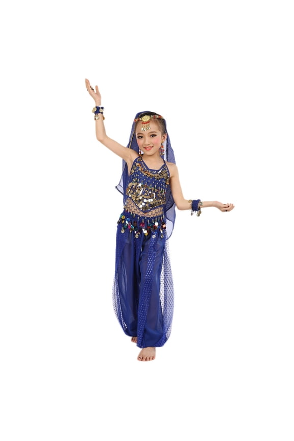 Children Girl Belly Dance Kids Belly Dancing Egypt Dance Cloth Sweats for Teen Girls Little Girl Outfits with Hats