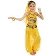 thumbnail image 1 of ZMHEGW Children Girl Belly Dance Kids Belly Dancing Egypt Dance Cloth Sweats for Teen Girls Little Girl Outfits with Hats, 1 of 5
