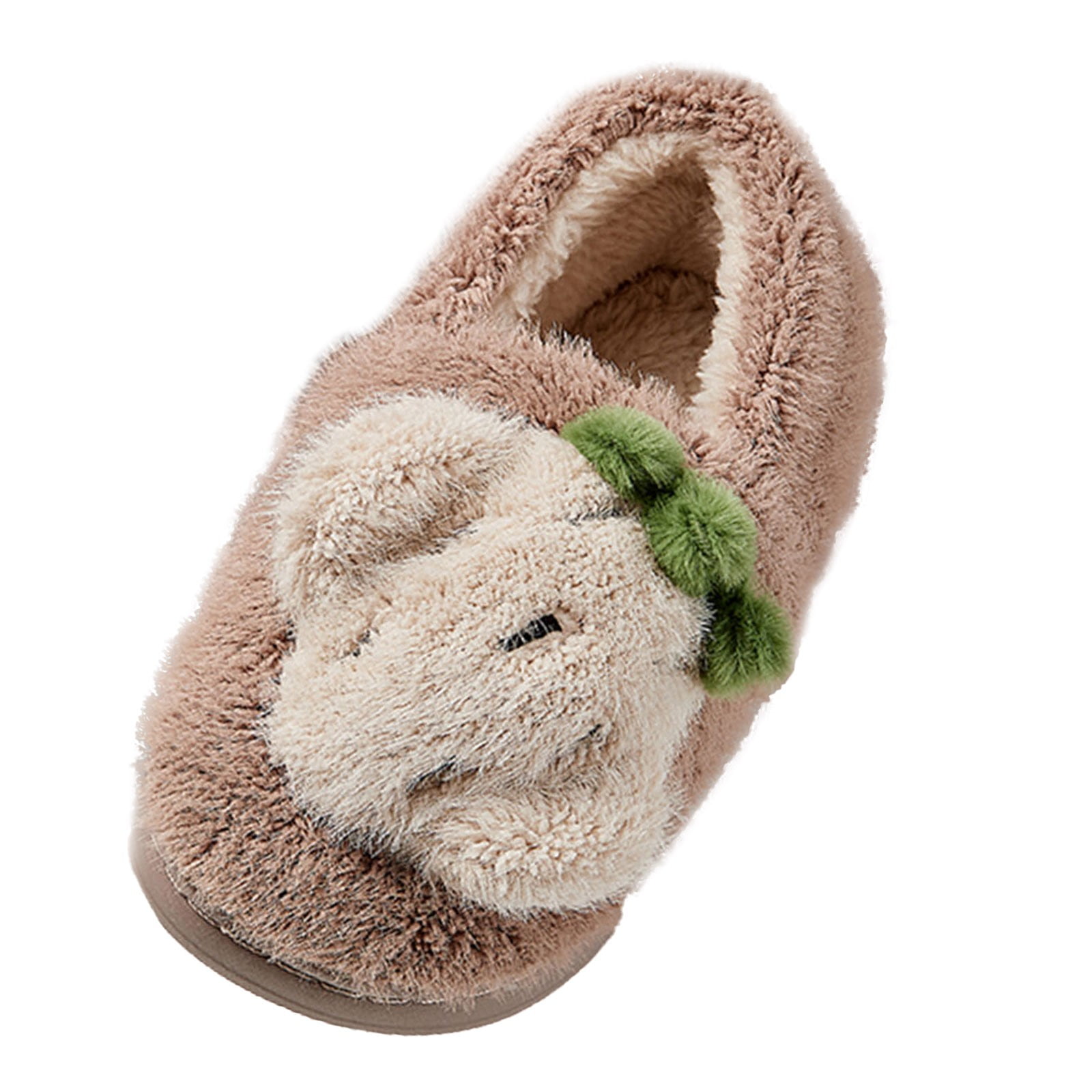 ZMHEGW Children Shoes Com table Soft Bottom Home Cotton Slippers Fruit