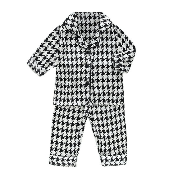 ZMHEGW Outfits for Kids Girls Winter Long Sleeve Cartoon Prints Tops Pants 2Pcs Comfort Baby Girl Clothes