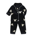 thumbnail image 1 of ZMHEGW Toddler Baby Girl Clothes Winter Long Sleeve Cartoon Prints Tops Pants 2Pcs Comfort Baby Boy Clothes, 1 of 4