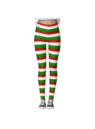  Leggings For Women Cotton High Waist Women's Christmas Leggings  High Waisted Tummy Control Gym Workout Pants Santa Claus Print Ultra Soft  Ugly Xmas Holiday Funny Costume Tights : Sports & Outdoors