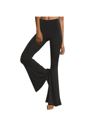 Taqqpue Women's Stretchy High Waisted Wide Leg Pants Classy Double