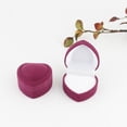 thumbnail image 1 of ZMHIXM Velvet Ring Box Earrings Box Jewelry Case Storage Gift Proposal Engagement Wedding Box Jewelry Counter Display, 1 of 7