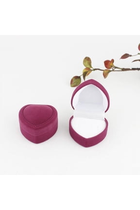 Velvet Ring Box Earrings Box Jewelry Case Storage Gift Proposal Engagement Wedding Box Jewelry Counter Display