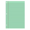 thumbnail image 1 of ZMKIAG 1 Pack Colored Loose Leaf Paper - 6 Colors College Ruled 3-Hole Punched Filler Paper - Vibrant Notebook Paper for Binders & 𝗦𝗰𝗵𝗼𝗼𝗹 Supplies (Assorted Colors), 1 of 4