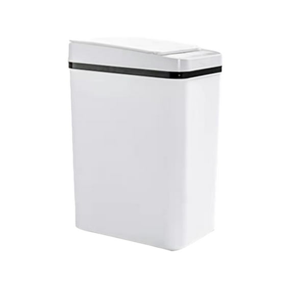 ZMKIAG 3 Gallon Smart Sensor Trash Can, Odor Control & Compact Touchless Automatic Trash Can, Sensitive Motion Sensor Garbage Bin for Bathroom, Kitchen and Bedroom